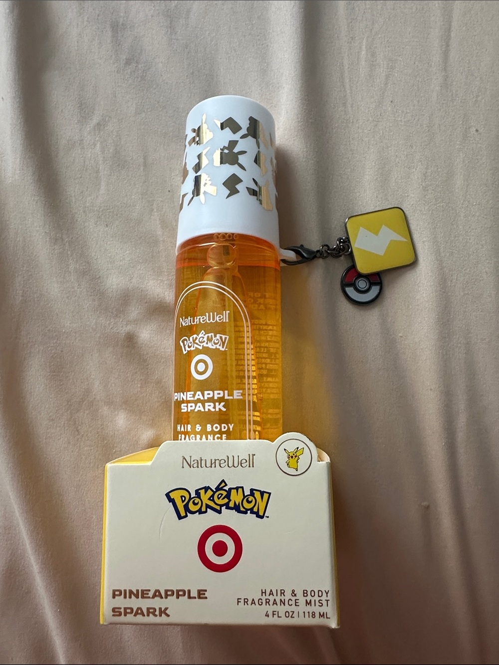 NatureWell x Pokémon Pineapple Spark Hair & Body Mist - Pikachu